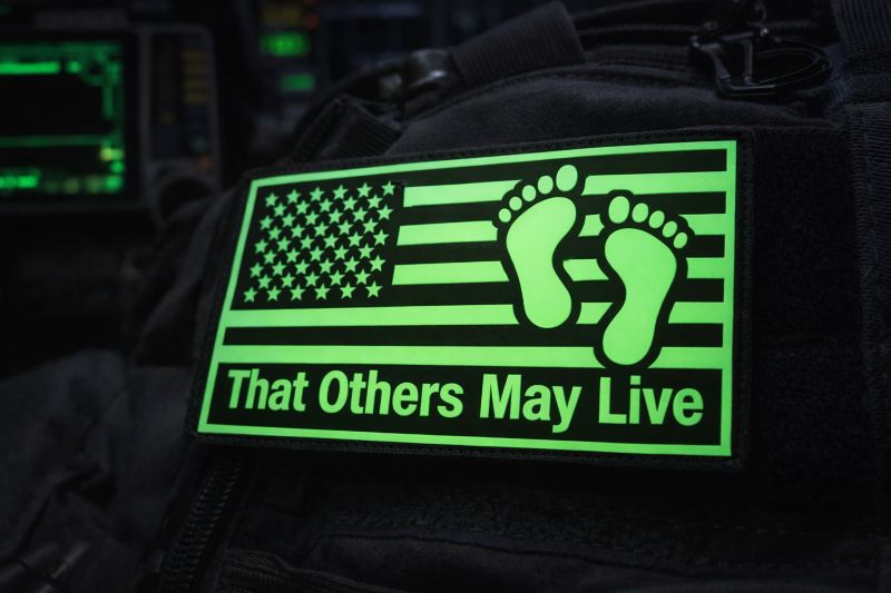 That Others May Live SAR Crew Patch – Flight Crew Leatherette Badge – Pilot / Hoist Operator / Rescue Swimmer Patch